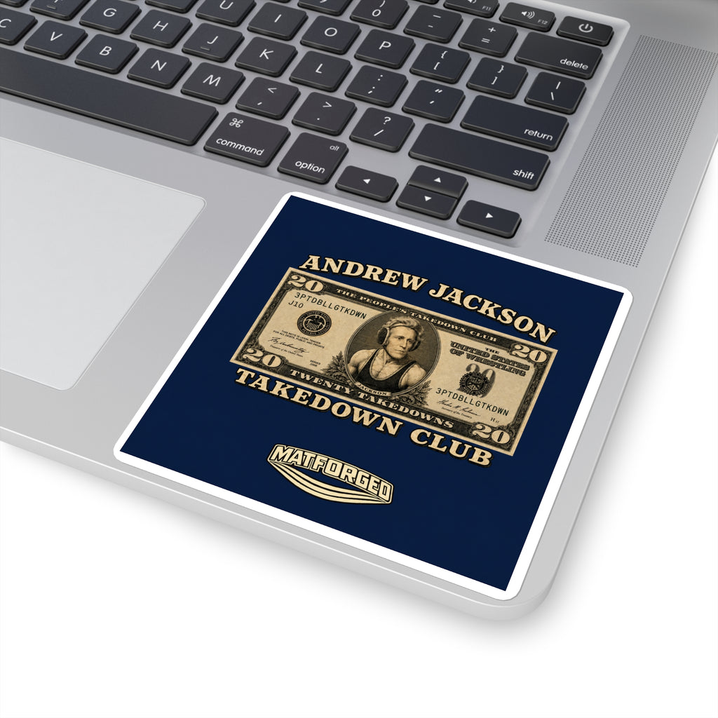 Mat Culture - Andrew Jackson Takedown Club Square Sticker