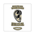 Cauliflower - Came for the Takedowns Stayed for the Cauliflower Square Sticker