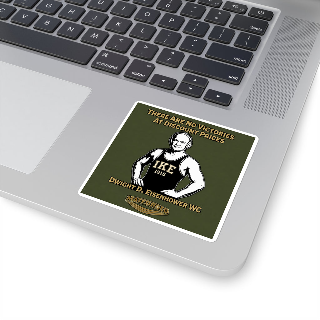 Mat Culture - Ike 1915 Dwight D. Eisenhower Square Sticker