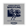 Wrestling Hotbed/Bragging Rights - Lehigh Valley Wrestling Square Sticker