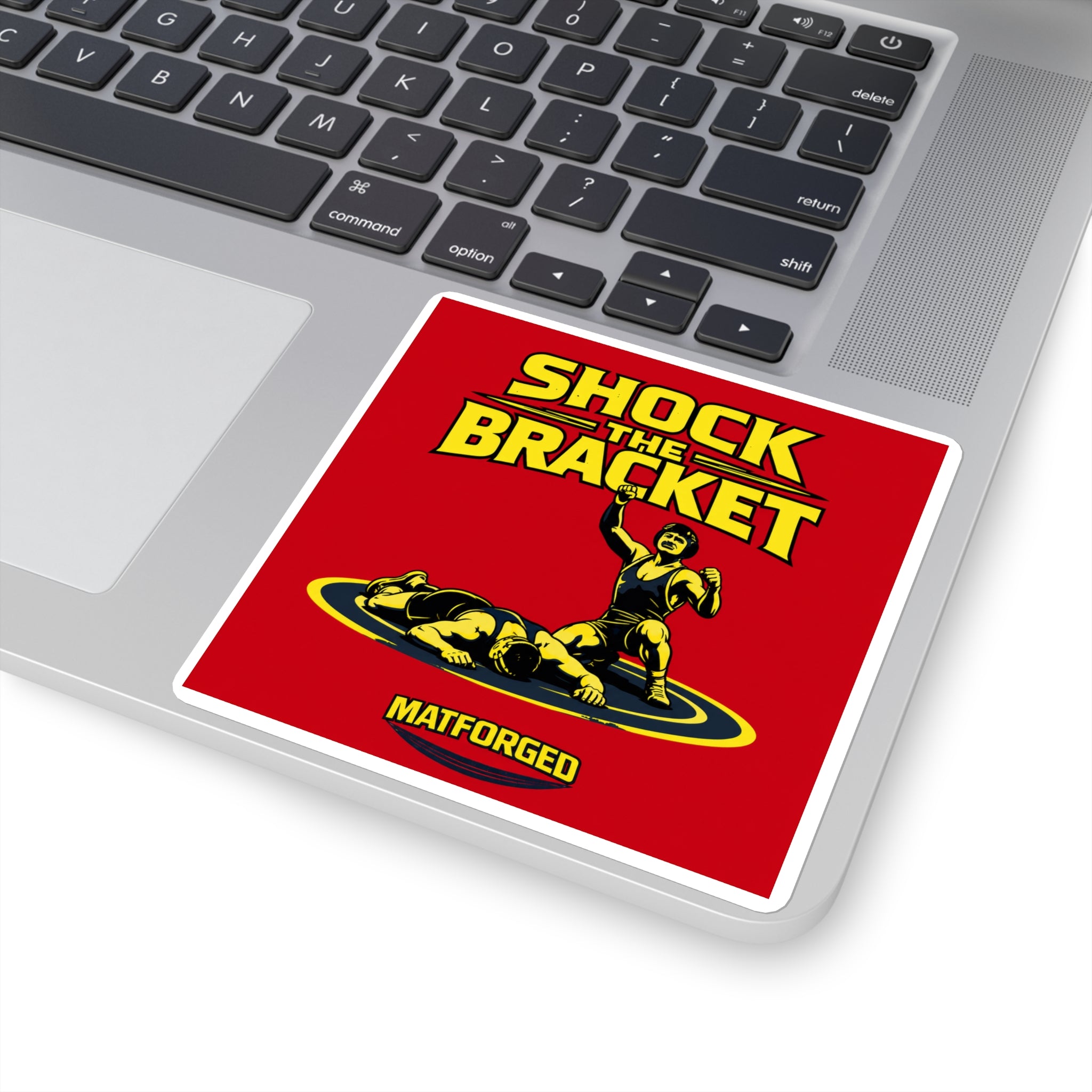Underdog - Shock The Bracket Square Sticker