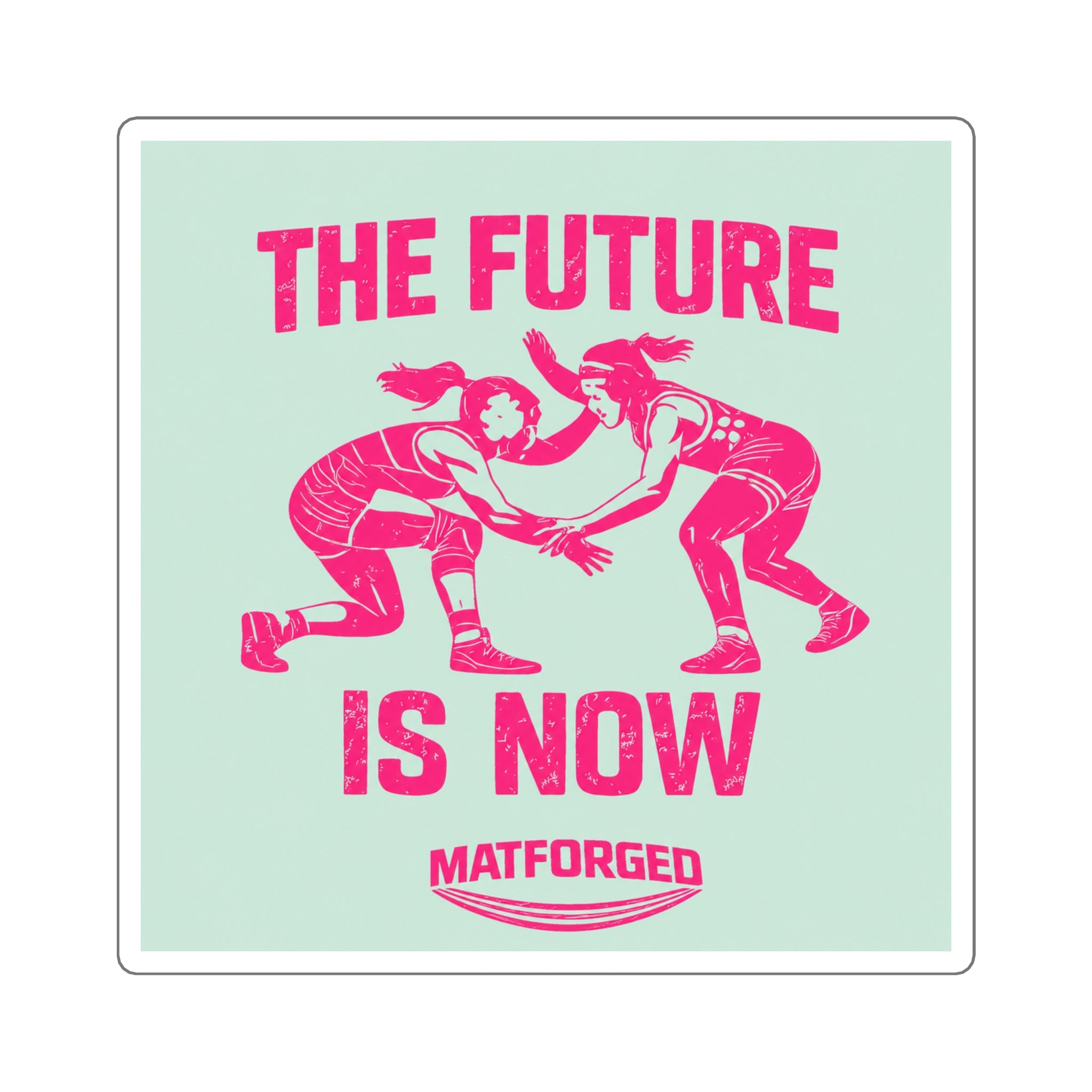 Girls - The Future is Now Square Sticker