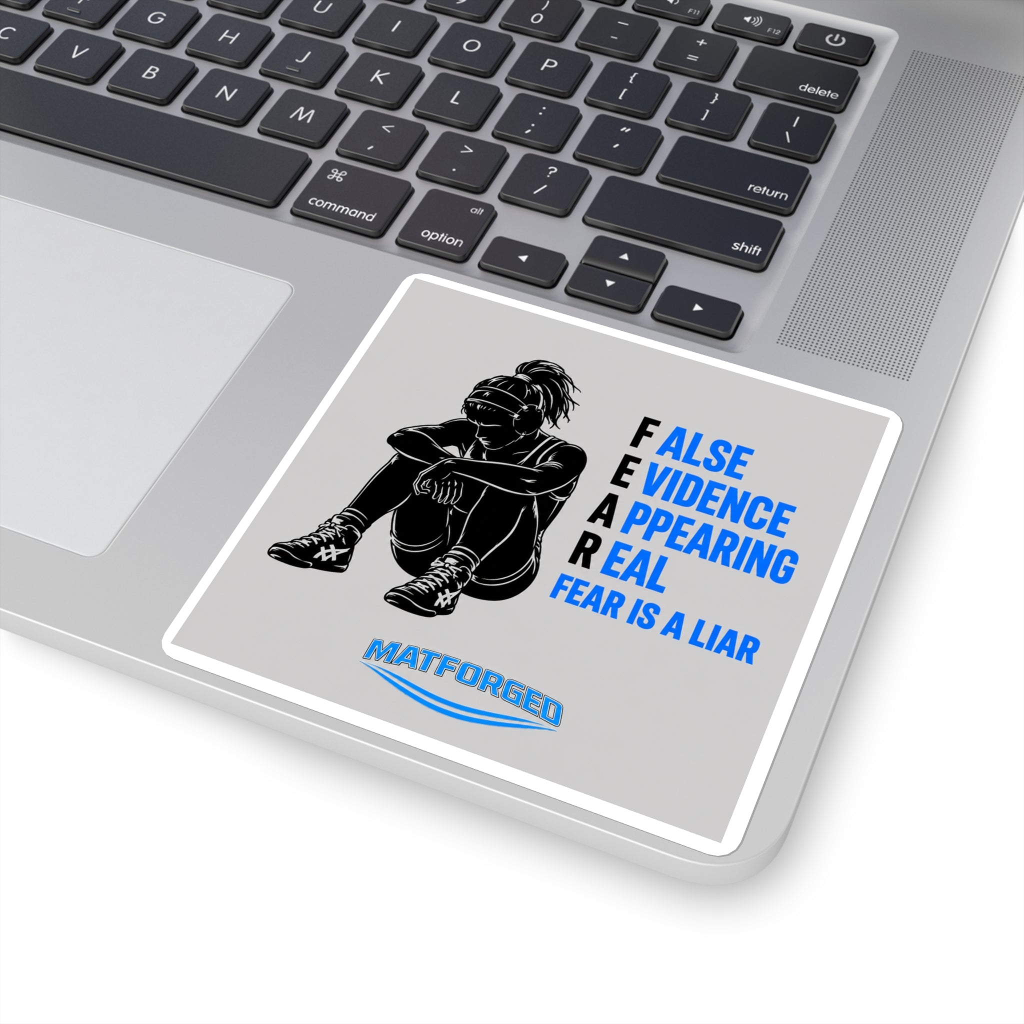 MindForged - Fear Is a Liar (Girls) Square Sticker
