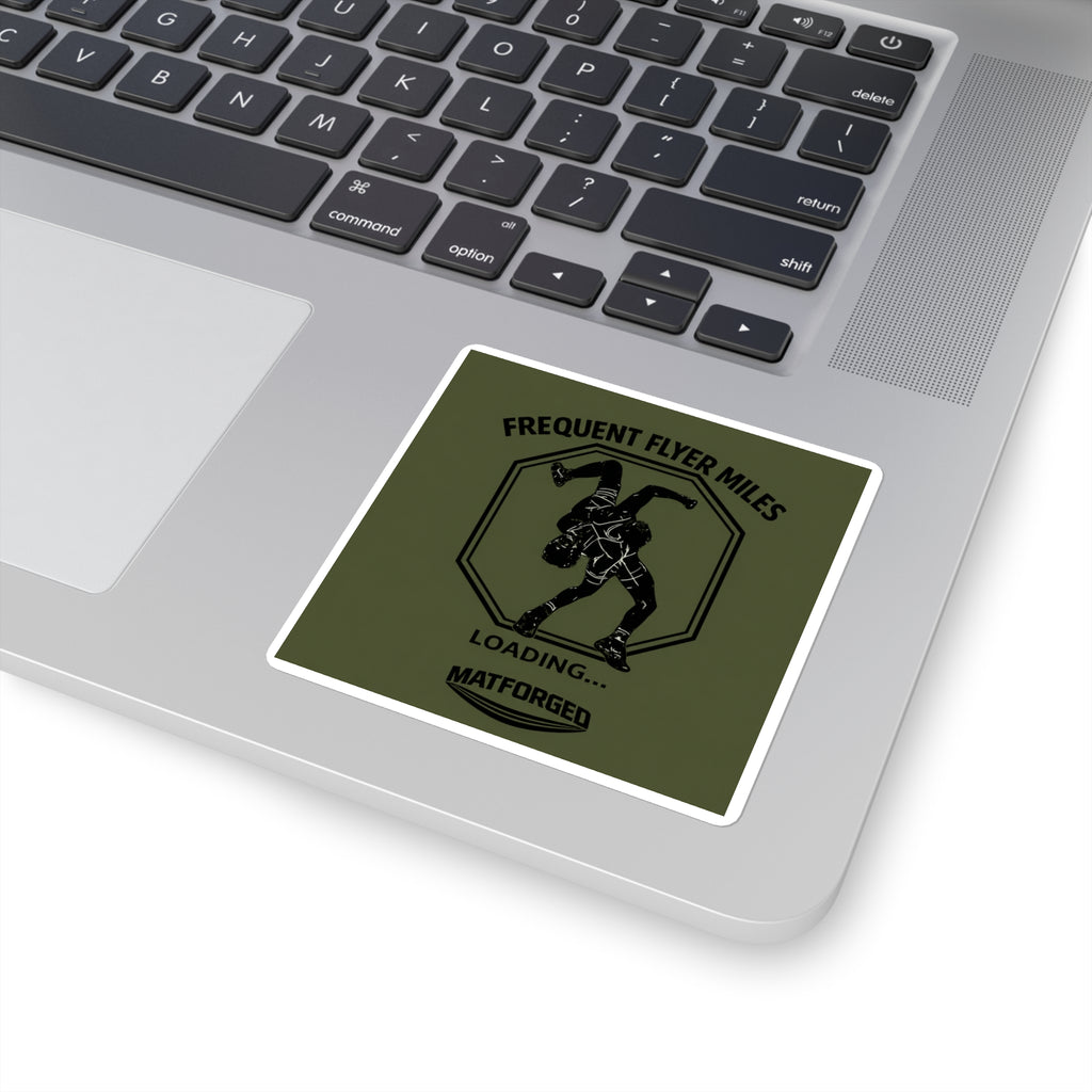 Olympic - Frequent Flyer Miles Square Sticker