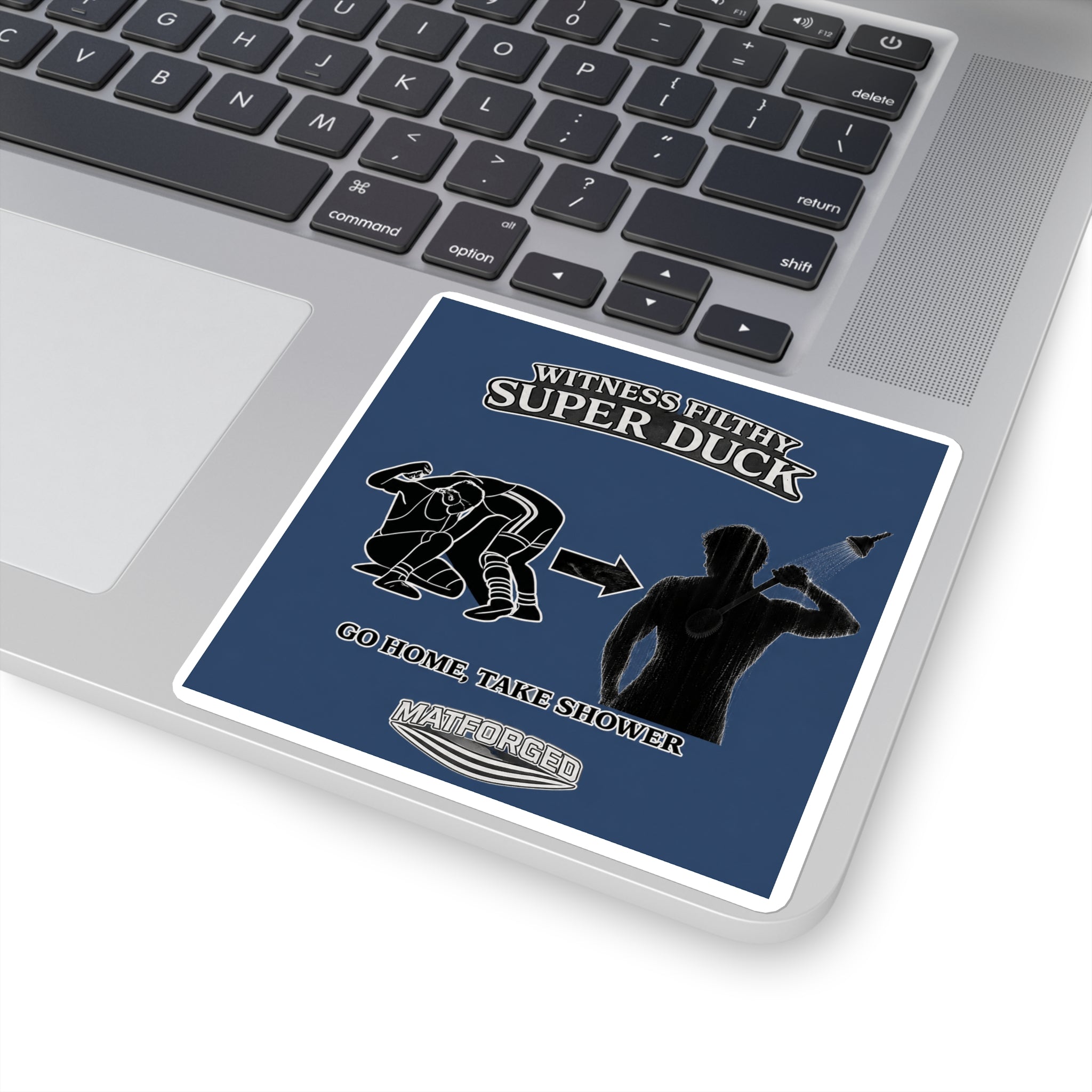 Mat Culture - Filthy Super Duck Square Sticker