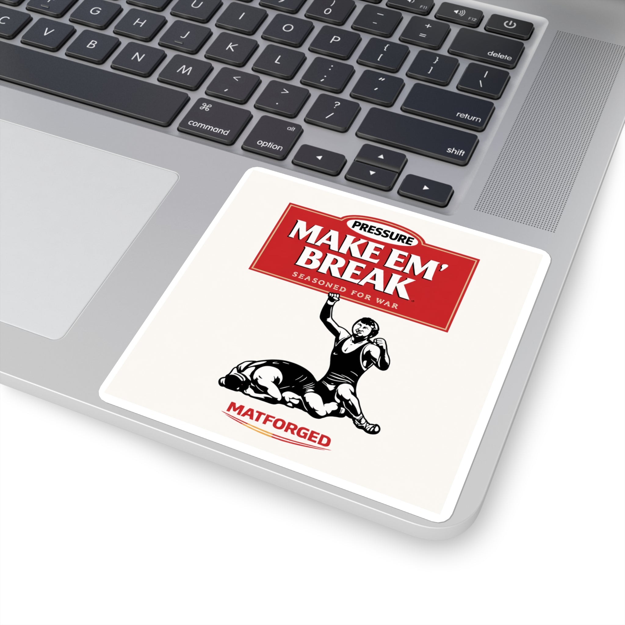 Wrestling Culture - Make Em' Break Square Sticker