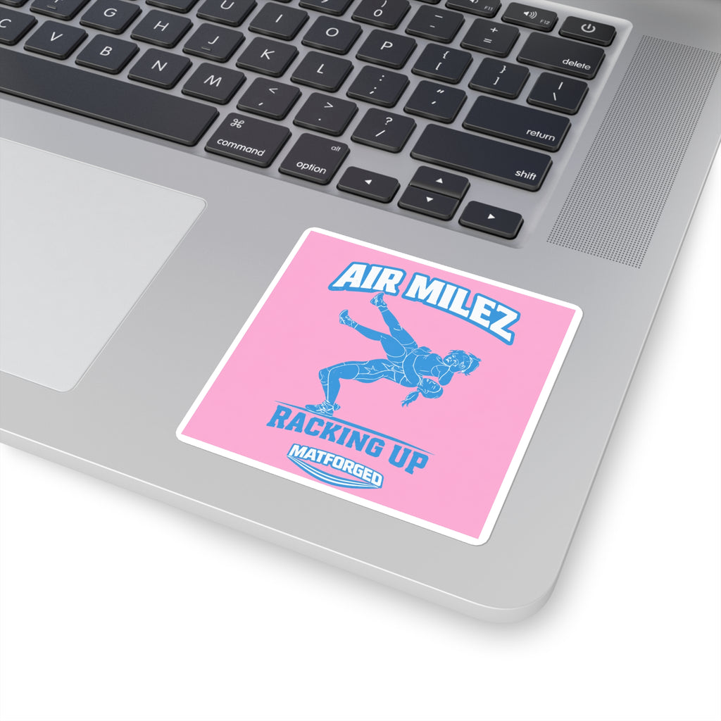 Olympic Girls - Air Milez Racking Up Square Sticker