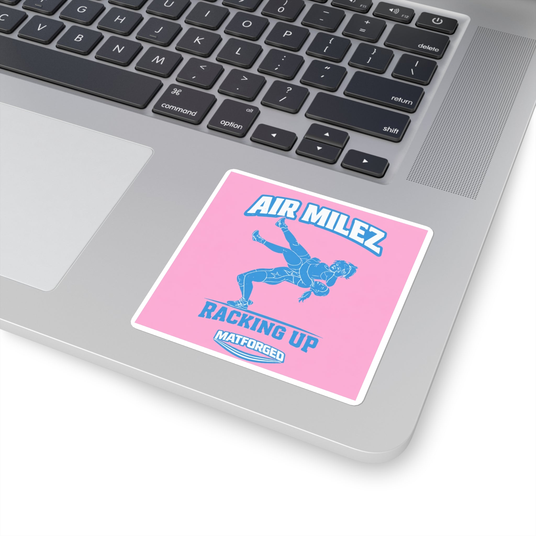 Olympic Girls - Air Milez Racking Up Square Sticker