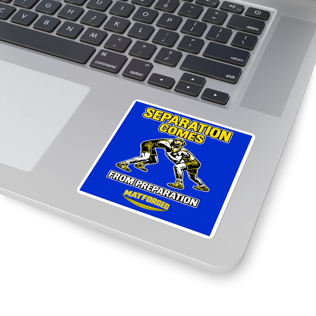 Grind - Separation Comes From Preparation Square Sticker