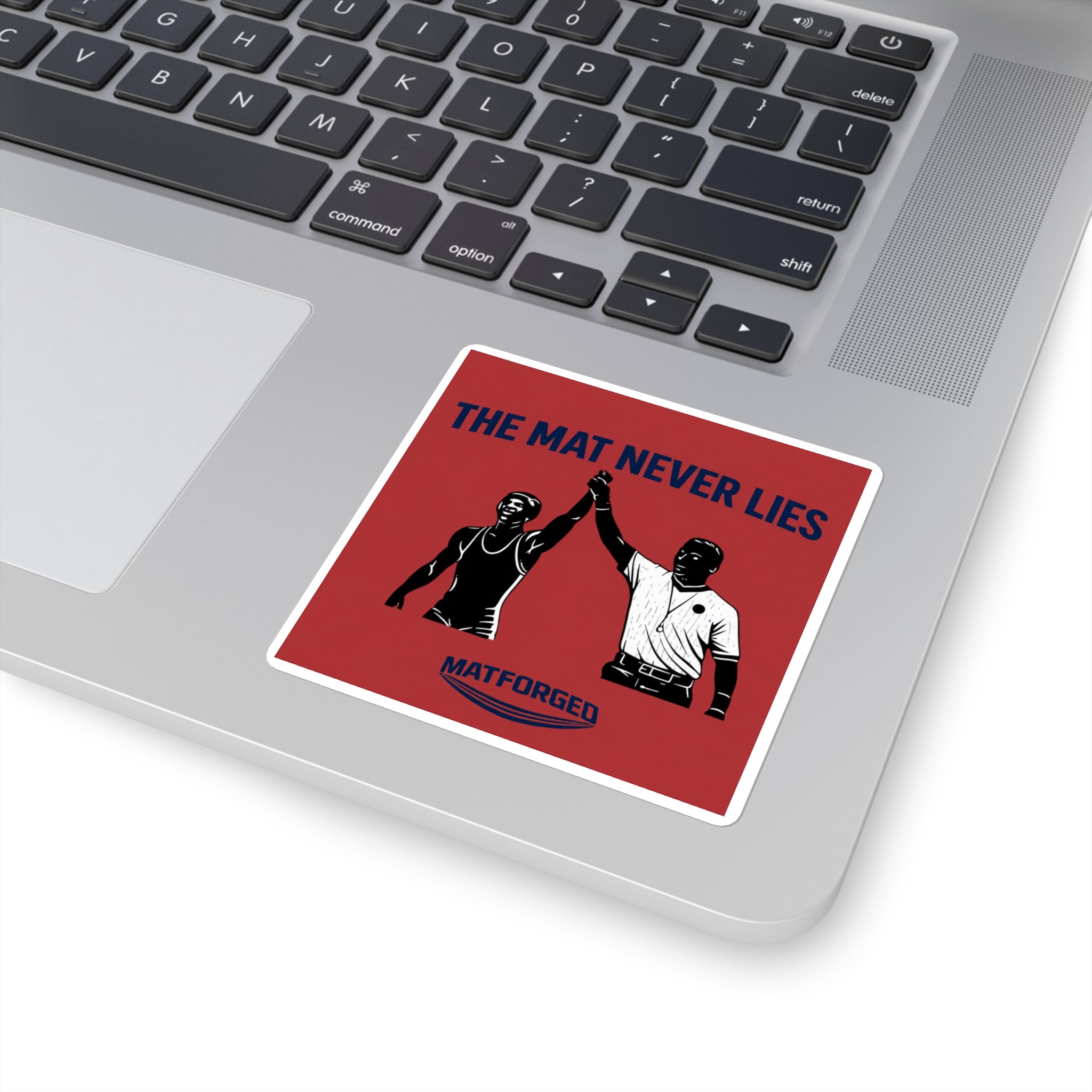 Grind - The Mat Never Lies Square Sticker