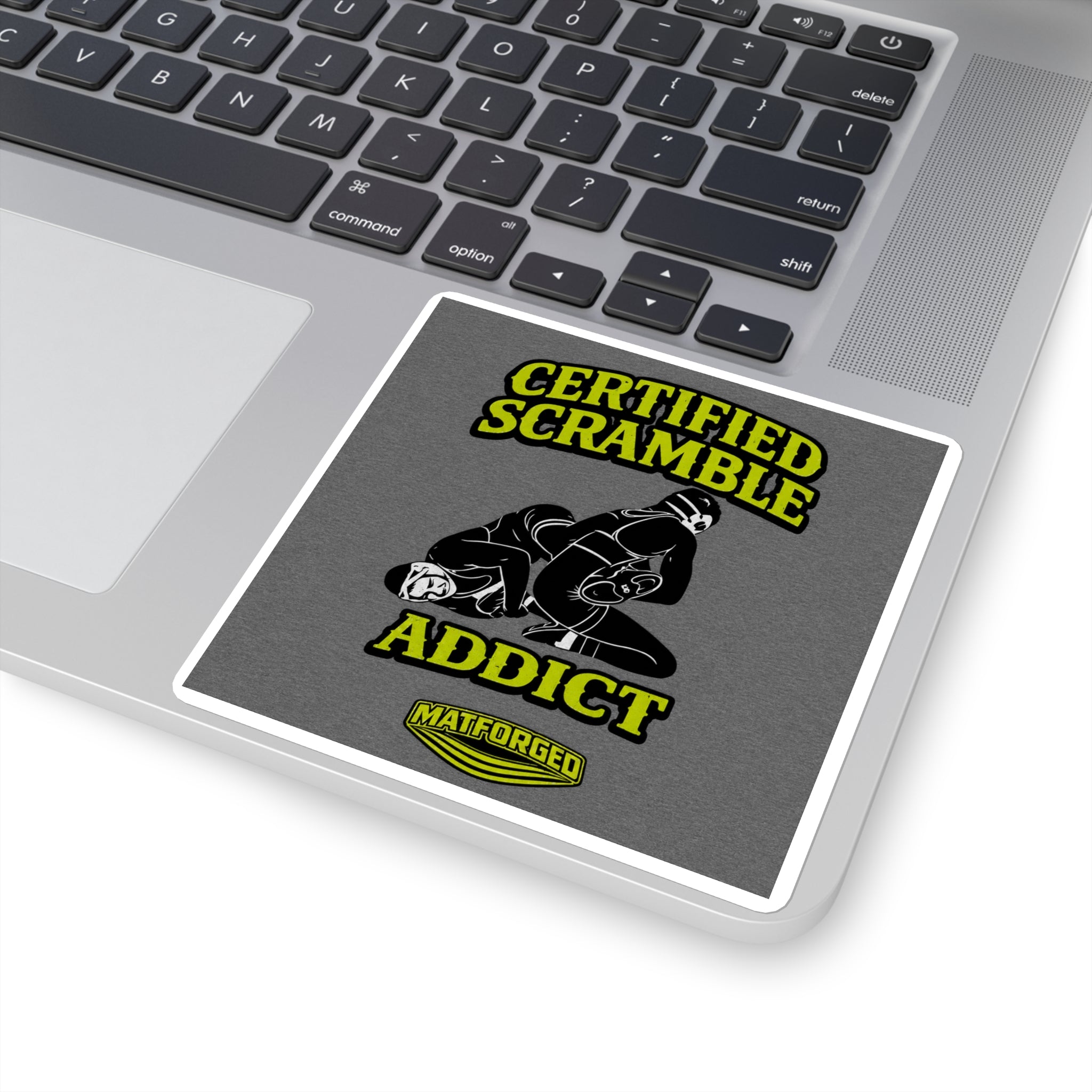 Mat Culture - Certified Scramble Addict Square Sticker
