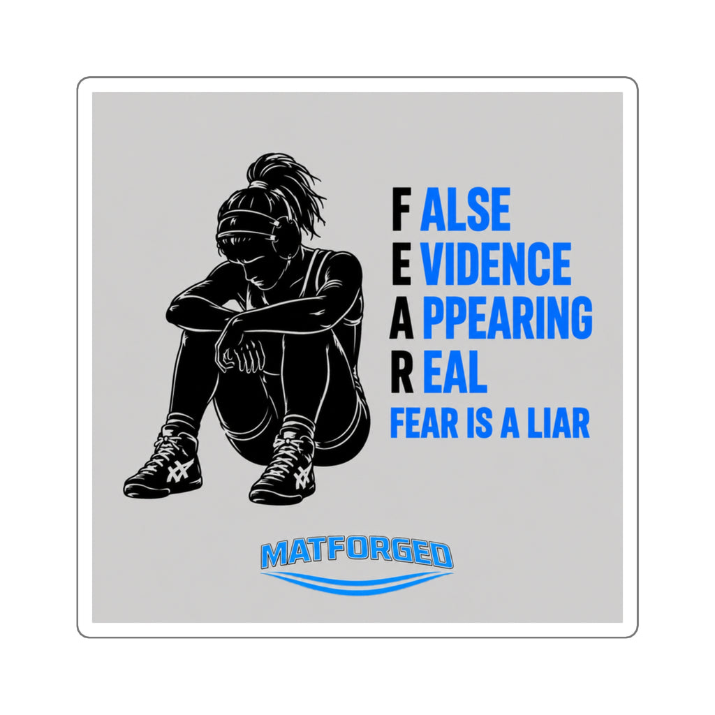 MindForged - Fear Is a Liar (Girls) Square Sticker