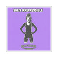 Girls - She’s Irrepressible Square Sticker