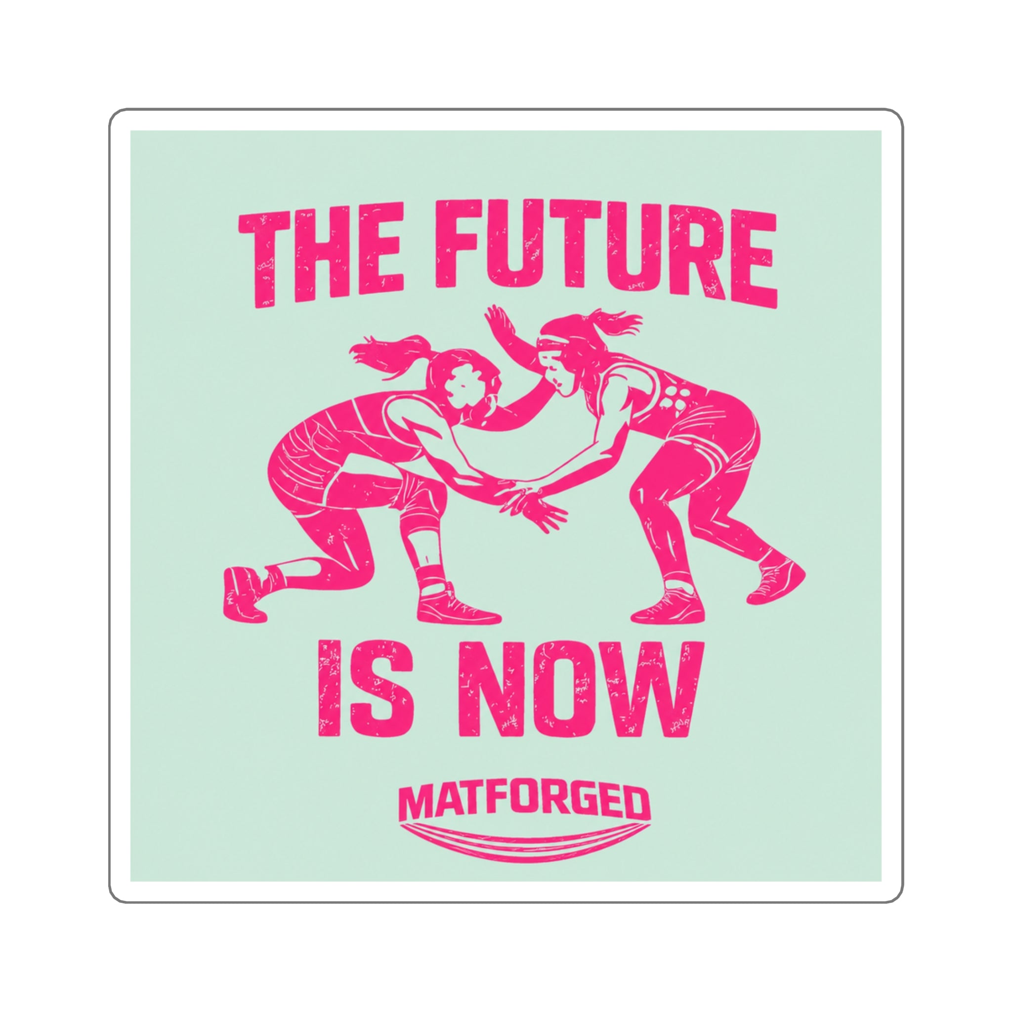 Girls - The Future is Now Square Sticker