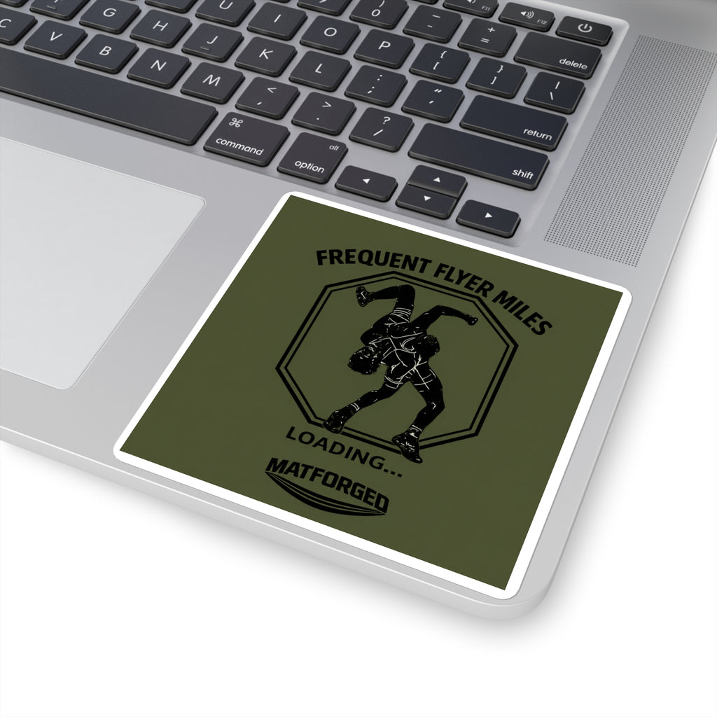 Olympic - Frequent Flyer Miles Square Sticker