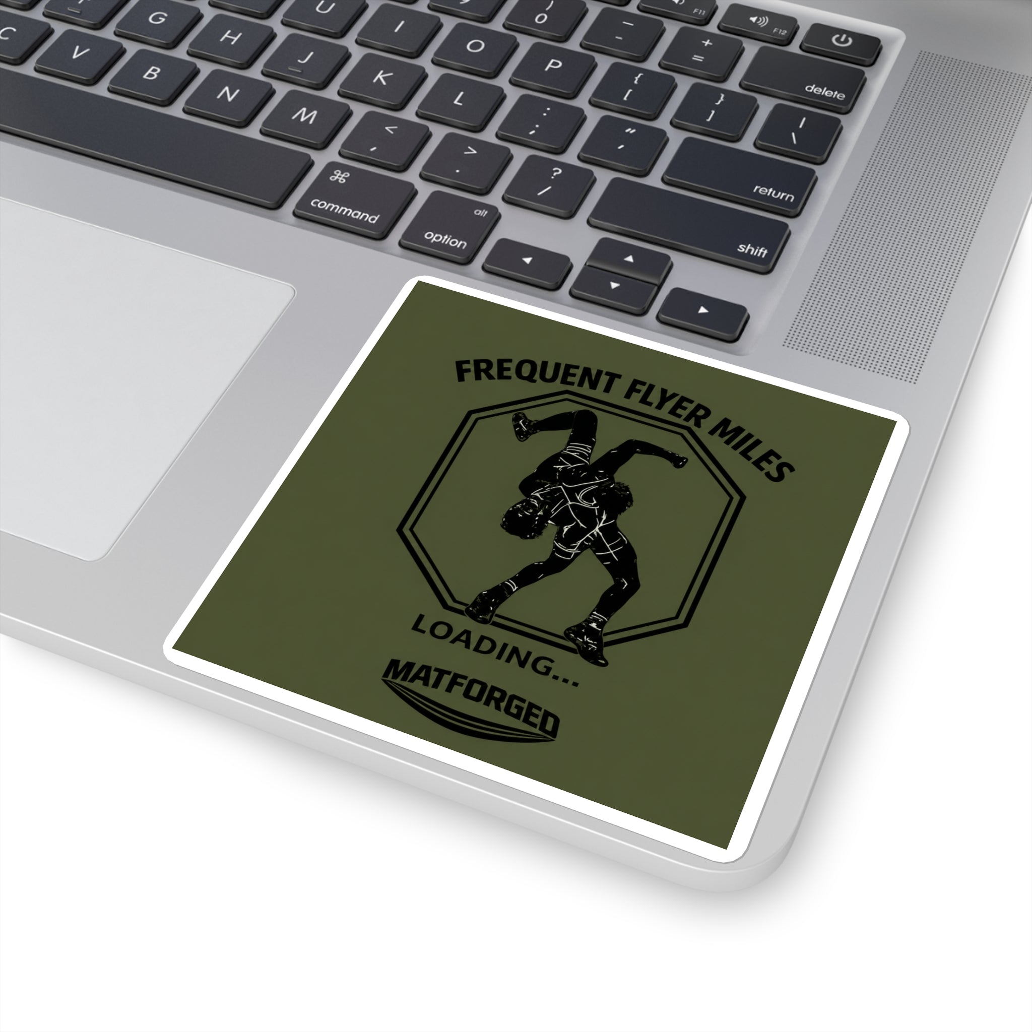 Olympic - Frequent Flyer Miles Square Sticker