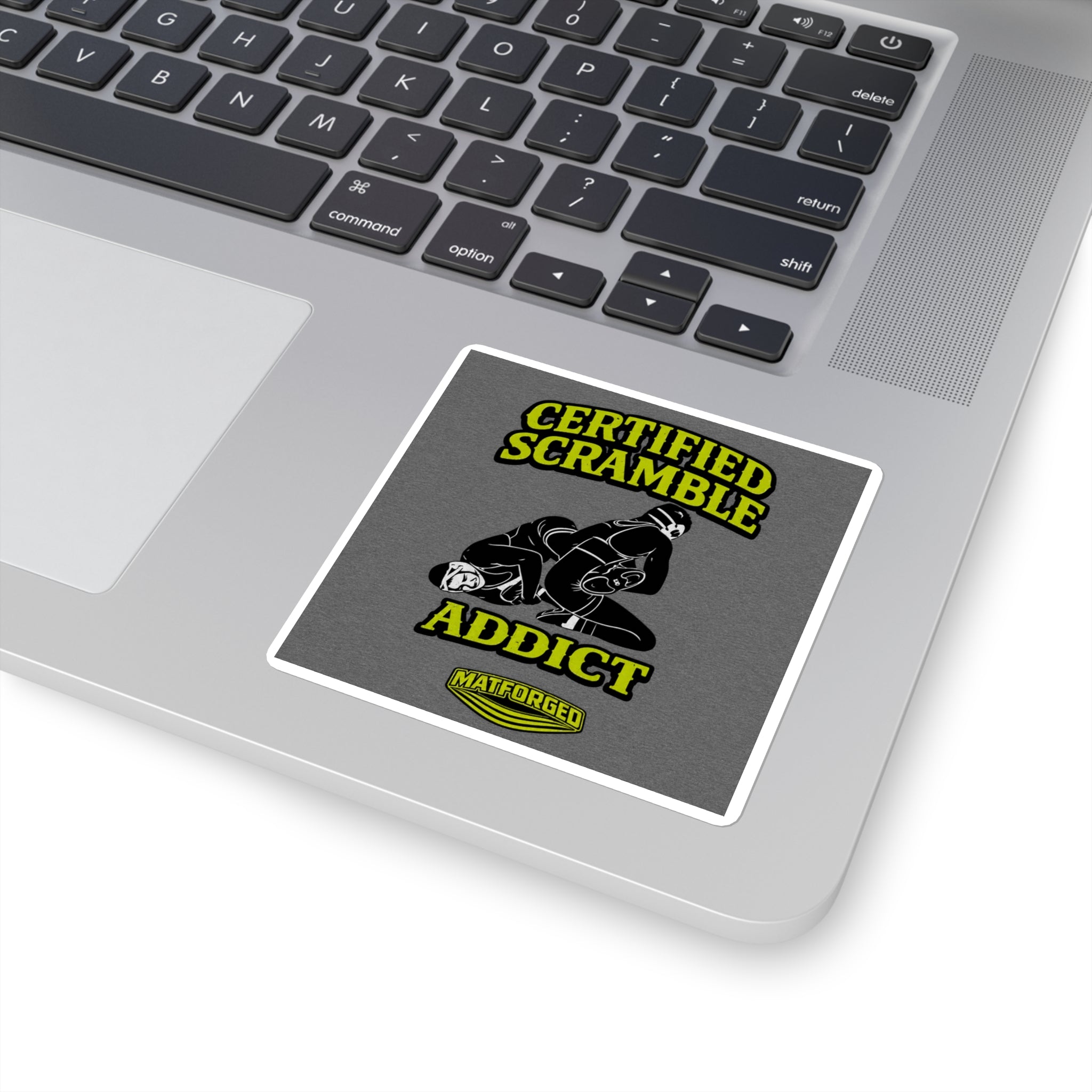 Mat Culture - Certified Scramble Addict Square Sticker