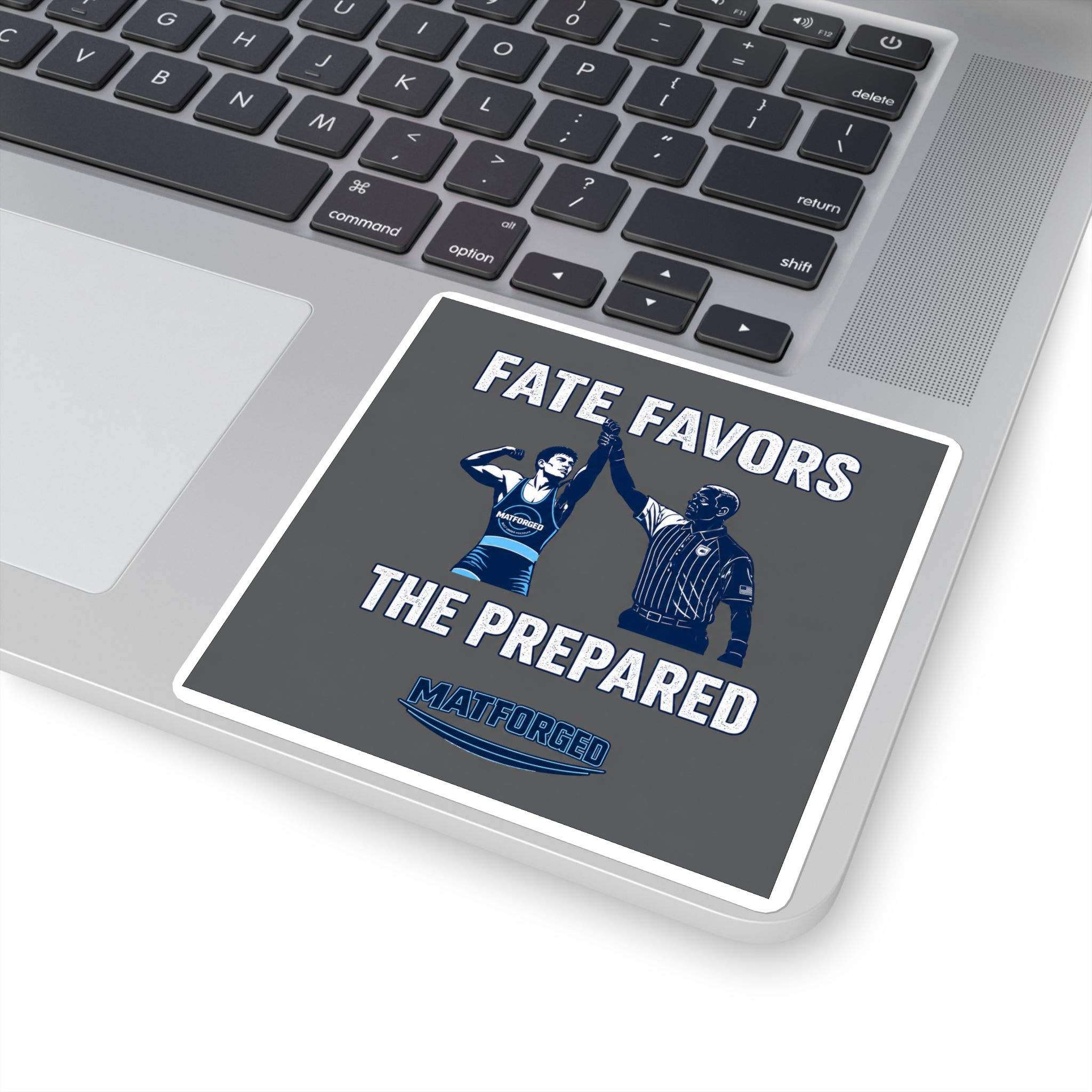 Grind - Fate Favors The Prepared Square Sticker