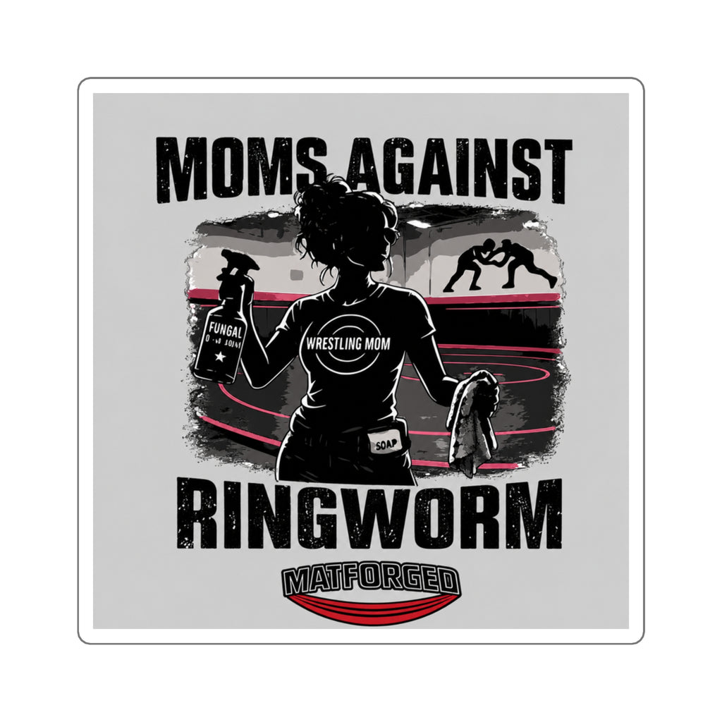 Support System - Moms Against Ringworm Square Sticker
