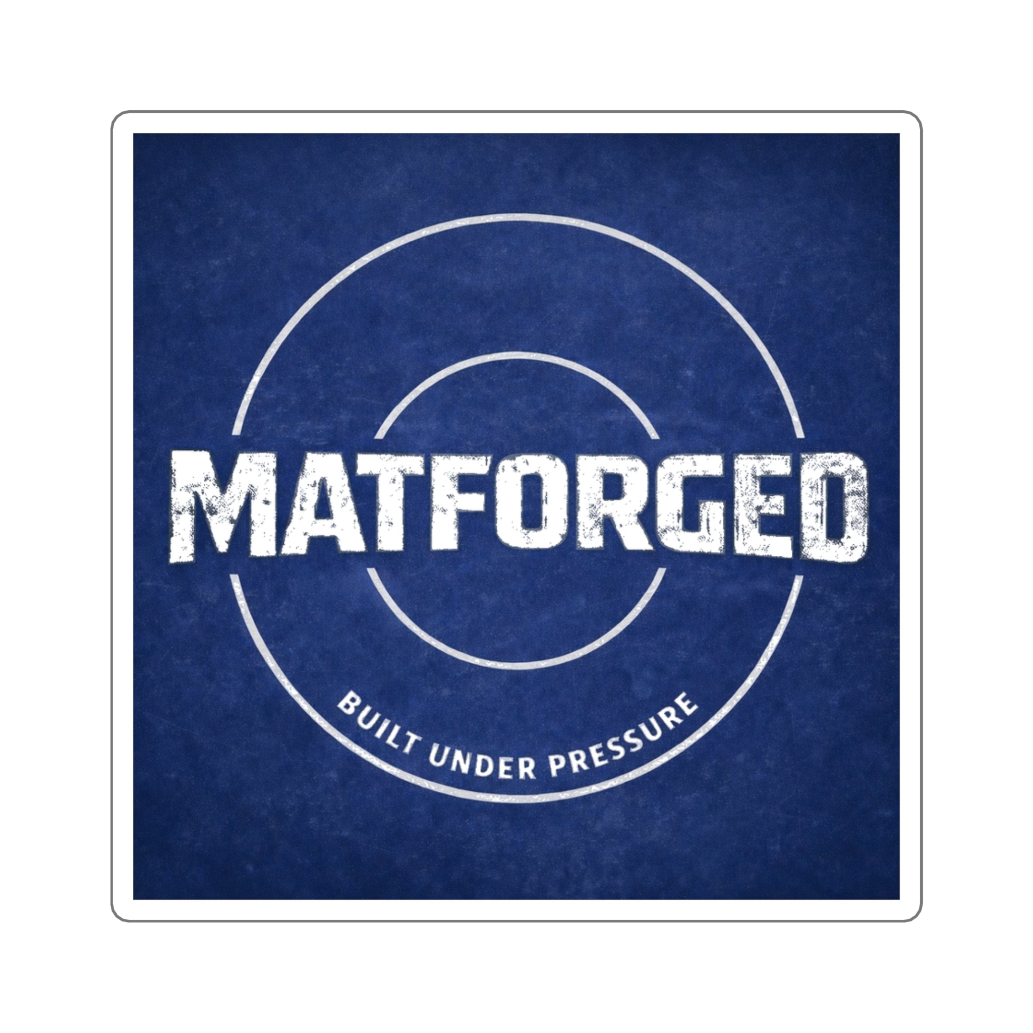 MatForged Original Logo Square Sticker