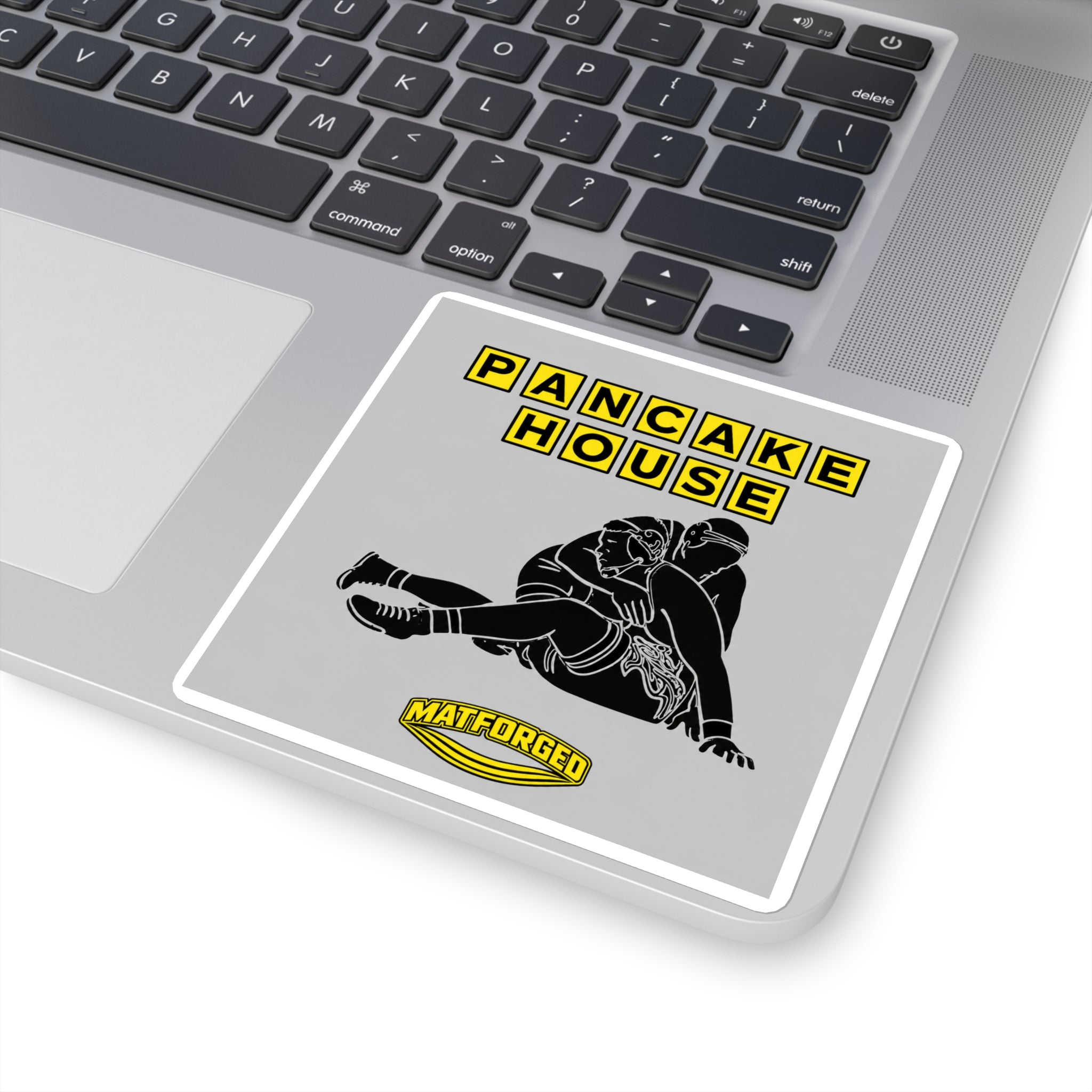 Wrestling Culture - Pancake House Wrestling Square Sticker