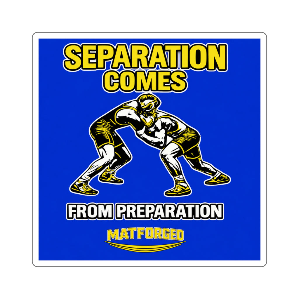 Grind - Separation Comes From Preparation Square Sticker