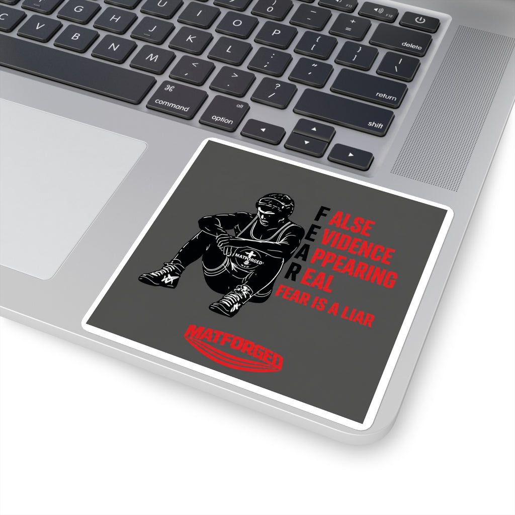 MindForged - Fear Is a Liar (Boys) Square Sticker