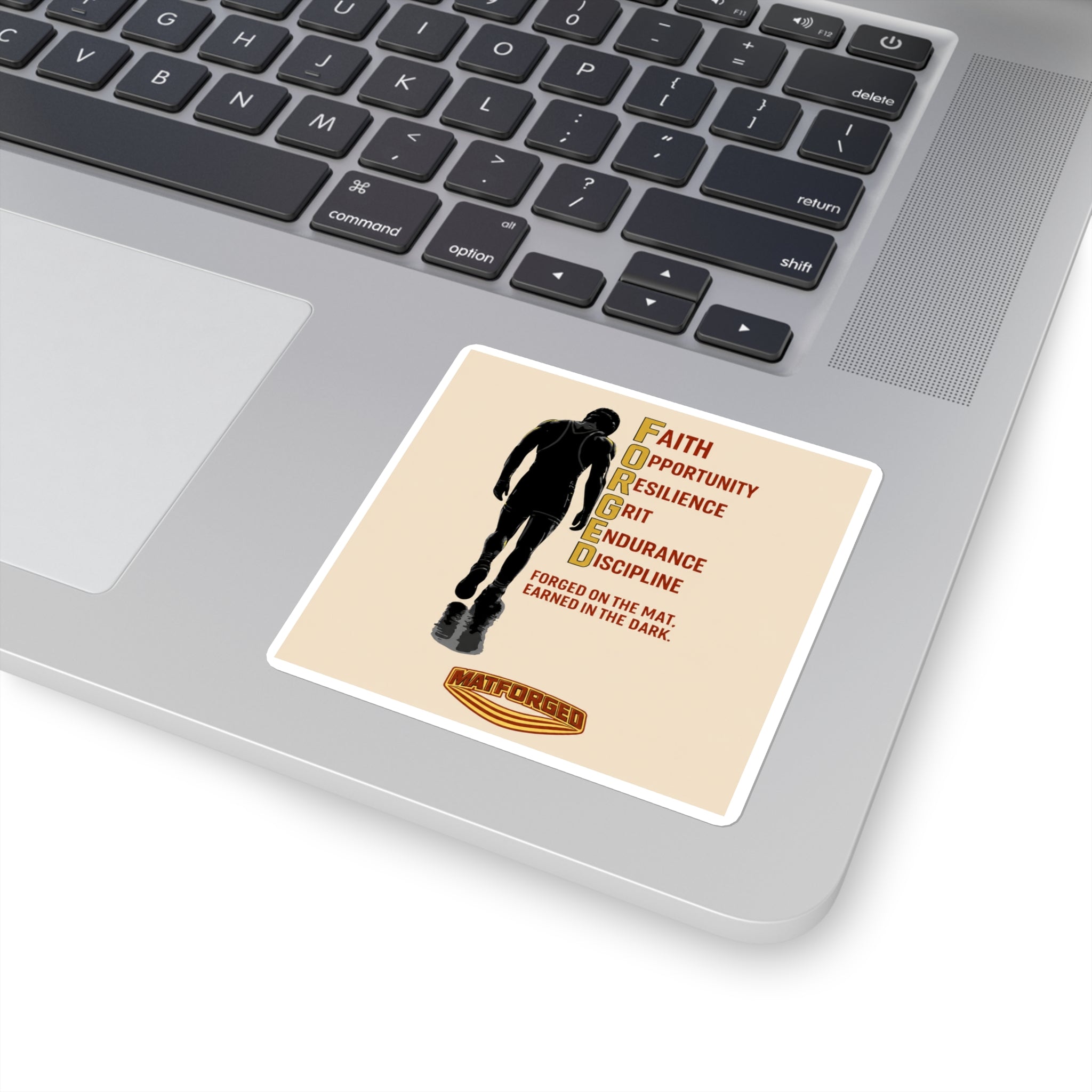 MindForged - FORGED Wrestling Square Sticker