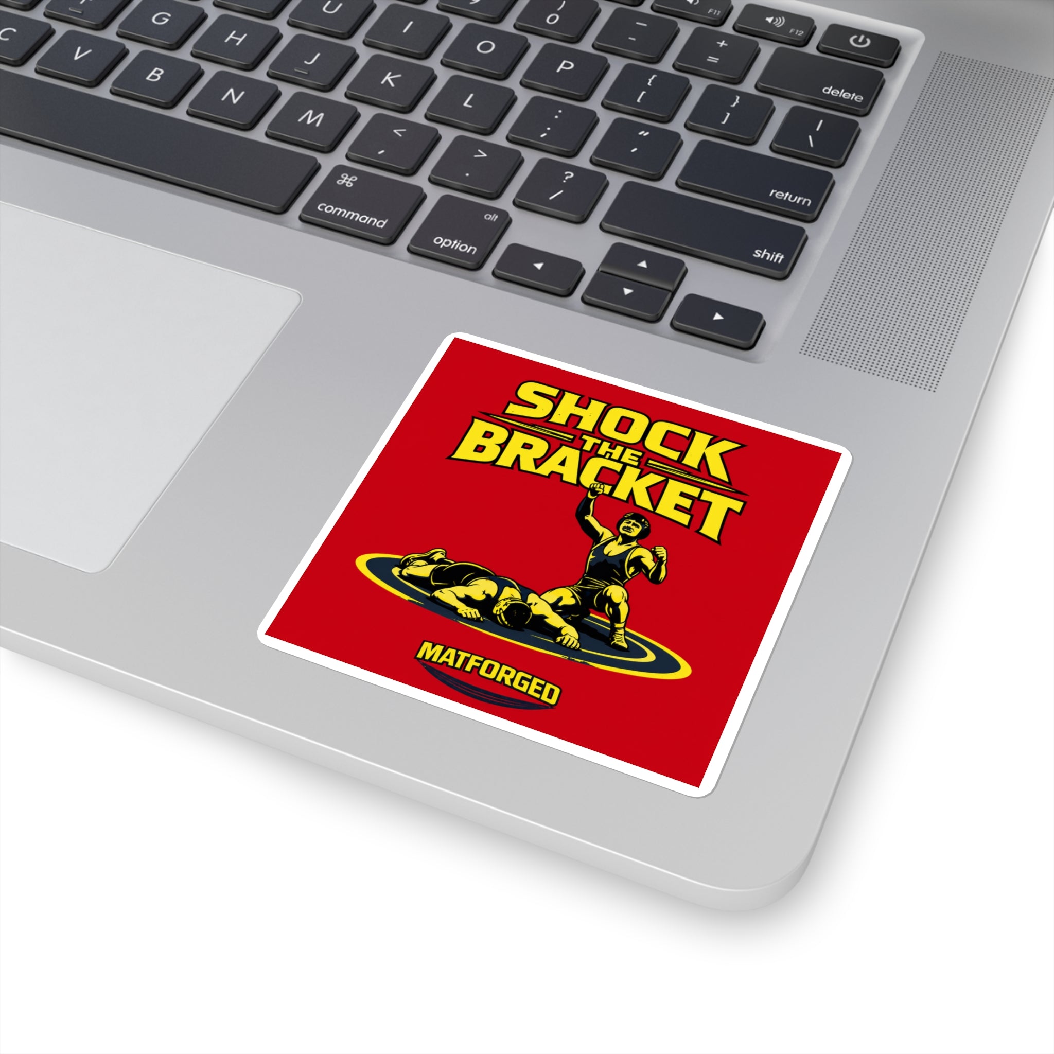 Underdog - Shock The Bracket Square Sticker
