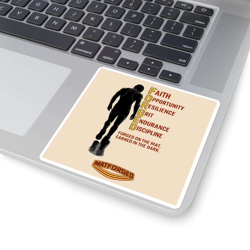 MindForged - FORGED Wrestling Square Sticker