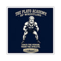 MindForged - Plato Academy of Wrestling Square Sticker