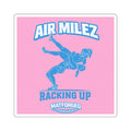 Olympic Girls - Air Milez Racking Up Square Sticker
