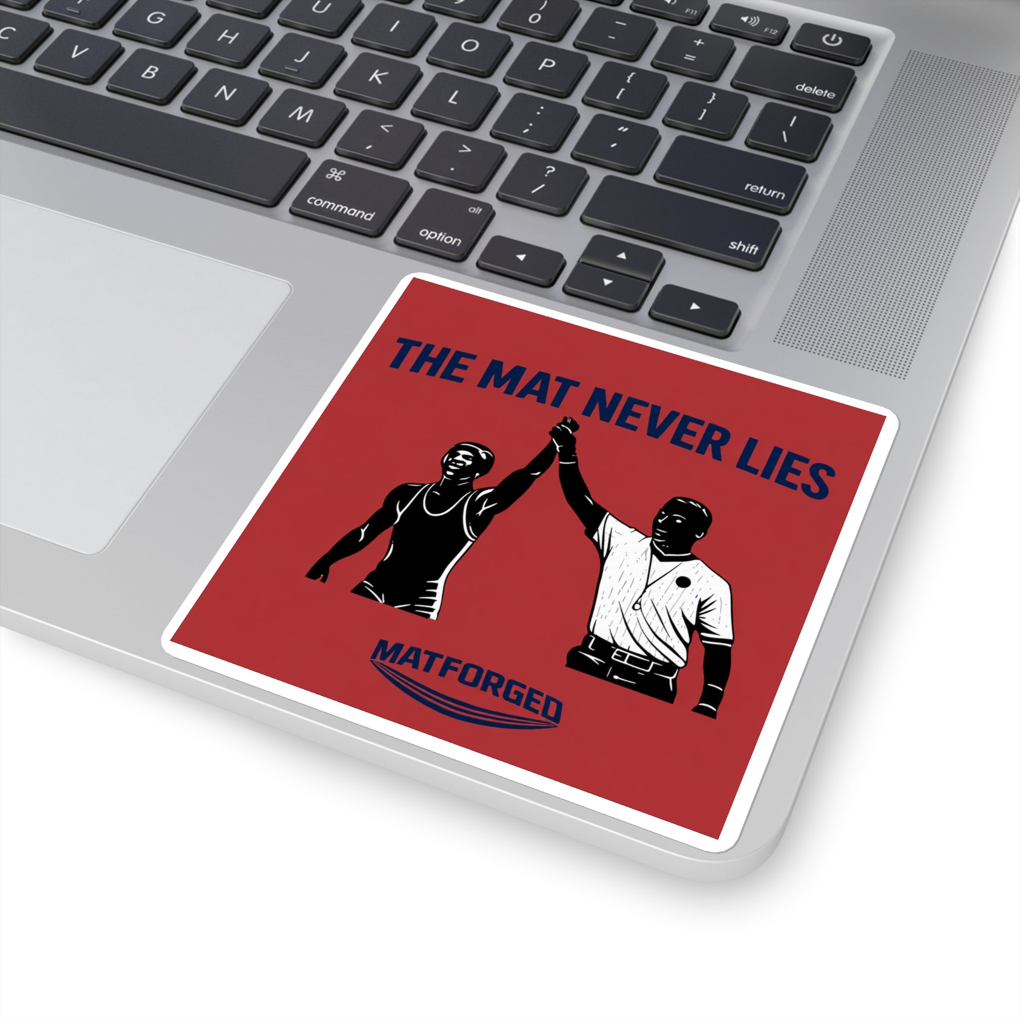 Grind - The Mat Never Lies Square Sticker