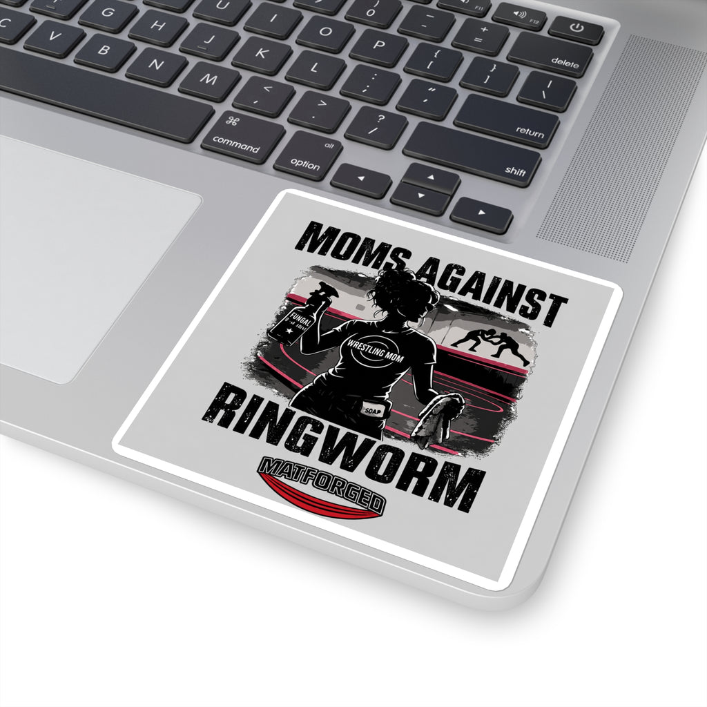 Support System - Moms Against Ringworm Square Sticker