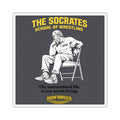 MindForged - The Socrates School of Wrestling Square Sticker