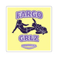 Olympic Girls - Fargo Grlz Square Sticker